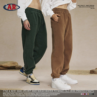 Set Hoodie dan Jogger Batik Retro Fleece dengan Resleting Ganda, Tahan Angin, Tersedia