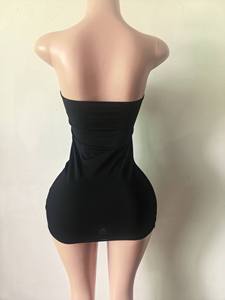 C1623 Nuevas Llegadas, Vestido Mini Sexy sin Tirantes Estilo Y2K para Mujer, Gran Venta - Product Image 4