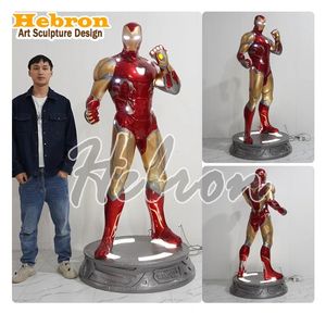 Estatuas <span class=keywords><strong>de</strong></span> Resina <span class=keywords><strong>de</strong></span> Iron Man, Spider-Man y Hulk a Tamaño Real, Decoración Comercial para Calles, Modelo Inspirado en Películas <span class=keywords><strong>de</strong></span> Marvel, Gran Venta - Product Image 4
