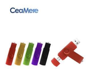 Clé USB OTG en gros 128 Mo 256 Mo 512 Mo USB 2.0 Clé USB 1 Go 2 Go 4 Go 8 Go 16 Go 32 Go 64 Go 128 Go Disque Flash pour Téléphone - Product Image 2