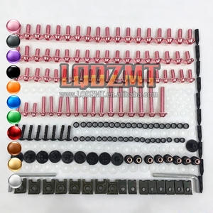 Kit de boulons de carénage en acier inoxydable pour HONDA CBR600F 2011-<span class=keywords><strong>2013</strong></span> <span class=keywords><strong>CBR</strong></span> <span class=keywords><strong>600</strong></span> <span class=keywords><strong>F</strong></span> 600F CBR600 <span class=keywords><strong>F</strong></span> 11 12 13 2011 2012 <span class=keywords><strong>2013</strong></span> Vis et écrous de carrosserie - Product Image 1