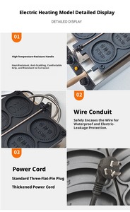 Energy Saving <b>Electric</b> <b>BBQ</b> Grill Machine Precise Temperature Control For Meat And Vegetable Cooking - Product Image 6