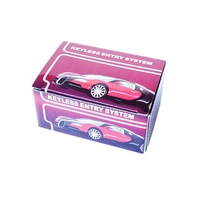 Système de verrouillage centralisé sans clé Ruibaili 405Q-321 12V pour voiture avec télécommande, clé vierge, affichage LED noir, multifonction