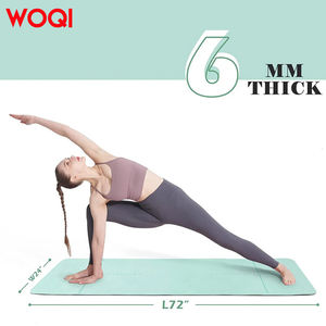 Il tappetino <span class=keywords><strong>Yoga</strong></span> WOQI ecologico TPE <span class=keywords><strong>Bodhi</strong></span> è antiscivolo con un ampio tappetino Fitness, perfetto per gli sport a piedi nudi - Product Image 6