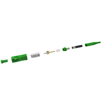 Conectores SC Simplex, Kits de Conectores Ópticos SC PC, Conector de Fibra Óptica SC PC