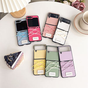 Étui de téléphone portable à écran pliant simple pour HUAWEI <span class=keywords><strong>P50pocket</strong></span> coréen ins style luxe Samsung zflip 4 zflip 6 xflip - Product Image 1