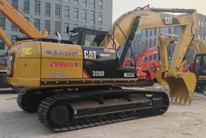 Excavadora de bajo precio de segunda mano Caterpillar Excavadora de 20 toneladas Uesd CAT 320d Mini oruga hidráulica en gran oferta - Product Image 3