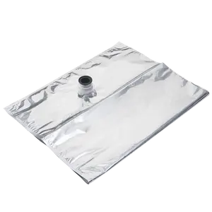 Bolsa de aluminio con dibujos animados para aceite y agua, saco personalizado con boquilla grande de 10l, 5kg, 20kg, 1.5l, 5l, 2l, 200l, 1000l