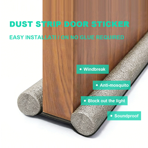 Accessoires de porte et de fenêtre au design moderne, pare-vent insonorisant avec installation par vis, bande <span class=keywords><strong>d</strong></span>'étanchéité pour le bas de porte pour chambres à coucher - Product Image 5