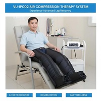 Système de compression pneumatique approuvé CE MDR, masseur à pression d'air pour les jambes, récupération post-chirurgicale