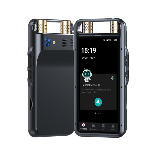 VORMOR M5 Portable AI Voice Automatic Speaker Recognition Recorder WIFI Online ChatGPT Digital Voice Recorder