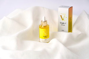 8. Loción Facial Dr.MEDM Triple C con Vitamina C, Ácido Hialurónico, Colágeno, Niacinamida, Hidratante, Blanqueadora, Antienvejecimiento para Piel Seca - Product Image 4