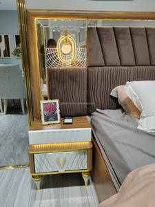 Elegante Set di Mobili per Camera da Letto, Stile <span class=keywords><strong>Africano</strong></span>, Minimalista e Lussuoso, Misura King Size - Product Image 2