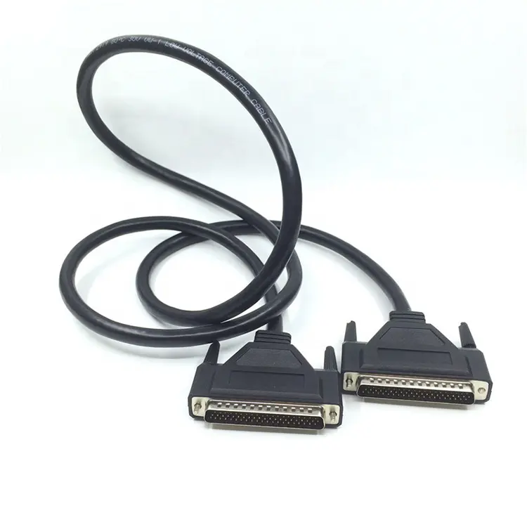 D Sub 62 Pin Video Cable Assembly Extension DB62 Pin Male To D-Sub 62 Male Cable For Monitor