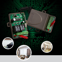 Contrôleur d'inversion de polarité positif et négatif YET405PC 12V/24V avec protection contre les surintensités pour moteur unique et deux télécommandes