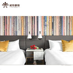Hotel de lujo con tela de madera sólida/Mdf/madera contrachapada, muebles de Hotel, Hotel, Hotel