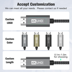 Câble USB C vers <span class=keywords><strong>HDMI</strong></span> Type C vers <span class=keywords><strong>HDMI</strong></span> Adaptateur Thunderbolt 4/3 vers <span class=keywords><strong>HDMI</strong></span> 4K 30HZ pour bureau à domicile <span class=keywords><strong>MacBook</strong></span> Pro <span class=keywords><strong>Air</strong></span> - Product Image 4