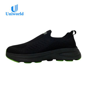Uniworld Indonesia OEM - Zapatillas Minimalistas Sin Cordones para Hombre, Zapatos con Parte Superior de Tejido Flexible para Explorar la Ciudad, Fin de Semana y Playa - Product Image 2