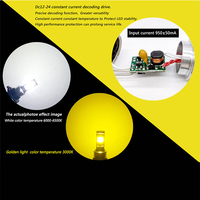 Fábrica OEM ODM Led Luz de marcha atrás T15 W16W LED blanco amarillo bombillas de coche 912 921 lámpara de estacionamiento de respaldo automático DC 12V luz de lectura de cúpula