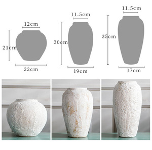 ديكور منزلي مزهرية سيراميك ديكور فاخر طاولة تصميم عصري لأثاث غرفة المعيشة مزهرية سيراميك جرة زهور أواني - Product Image 6