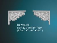 Ornements décoratifs en polyuréthane de haute qualité pour la décoration de la maison et de l'hôtel Matériaux de construction en plastique