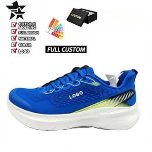 <span class=keywords><strong>Zapatillas</strong></span> Deportivas de Alto Rendimiento para Hombre OEM, Parte Superior de Tejido Transpirable, Entresuela con Amortiguación Gruesa, Logotipo Personalizado, Calzado Deportivo - Product Image 1