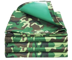 Siêu Chất Lượng Ngụy Trang Vinyl Pvc Tráng Bạt Xe Tải Bìa Bên Ngoài Lều Nơi Trú Ẩn - Product Image 2