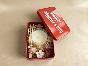 Cadeau pour la fête des mères, boîte en métal rectangulaire, logo personnalisable imprimé, boîte <span class=keywords><strong>de</strong></span> rangement en métal pour les bonbons <span class=keywords><strong>de</strong></span> <span class=keywords><strong>maman</strong></span> - Product Image 2