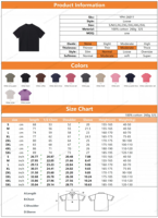 Kaos Pria FC006 Berkualitas Tinggi 100% Katun Polos, Sablon Logo Custom, Berat, Ukuran Besar, Cetak Kaos Custom