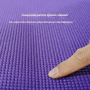 KENNY SPORTS-Alfombrilla de PVC gruesa <span class=keywords><strong>para</strong></span> mujer, esterilla de <span class=keywords><strong>yoga</strong></span> <span class=keywords><strong>para</strong></span> <span class=keywords><strong>principiantes</strong></span>, antideslizante, <span class=keywords><strong>para</strong></span> baile en casa, fitness, logotipo personalizado, 3mm - Product Image 3