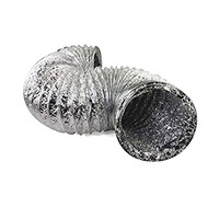 Tuyau flexible en aluminium pour conduits d'air, tube de ventilation isolé, tube d'échappement HVAC
