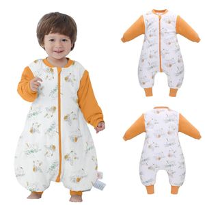 Sacs de couchage pour bébé en coton de bambou respirant et fin, imprimés à la mode, en gros - Product Image 2