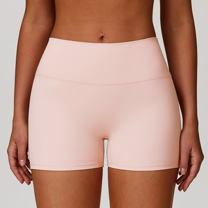 Conjuntos de yoga personalizados Pantalones cortos de Yoga de cintura alta para mujer Pantalones de yoga ajustados para gimnasio - Product Image 4
