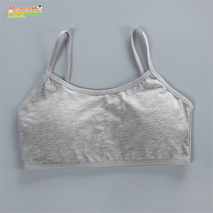 Reggiseno da Allenamento per Ragazze Canotta Senza Cuciture Abbigliamento per Bambine <span class=keywords><strong>Canottiera</strong></span> in Cotone per Bambini Intimo per Adolescenti - Product Image 3