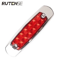 Système de feux de voiture RUTENSE couleur différente 12V 24V led lampe de marqueur latéral voiture frein camion feu de piste clignotant signal d'avertissement