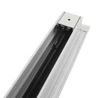 Diffuseur linéaire réglable en aluminium pour grille d'aération de plafond