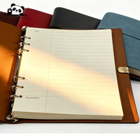 Coffrets Cadeaux Carnet à Feuillets Mobiles A5, Carnet Épais B5, Carnet Professionnel en Similicuir PU, Carnet en Cuir Souple