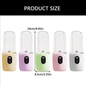 Mini Licuadora Portátil Inteligente para una Vida Saludable, Botella para Jugos, Hielo Picado, Batidos, Vaso para Exprimir Rápido, Inalámbrica - Product Image 4