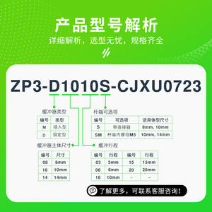 SMC แบบยืดหดได้แรงเสียดทานต่ำภายในตัวยึดสแตนเลสรุ่น ZP3-D1010S 1015SM 1020SM-CJXU0723อะแดปเตอร์ประสิทธิภาพสูง - Product Image 5