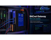 Gateway BACnet Industrial Inteligente BAC2004-ARM, Convertidor Multiprotocolo para Automatización de Edificios, HVAC y Gestión de Energía
