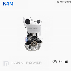 Bloc moteur K4M pour <span class=keywords><strong>Renault</strong></span> <span class=keywords><strong>Clio</strong></span> Logan Sandero Duster 1.6L <span class=keywords><strong>Essence</strong></span> atmosphérique <span class=keywords><strong>4</strong></span> cylindres en ligne - Product Image 4