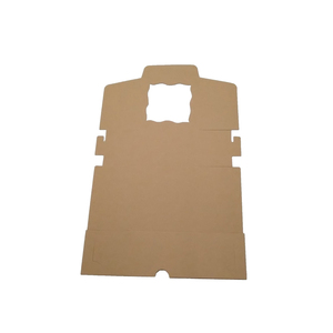 Boîtes d'emballage alimentaire jetables personnalisées pour muffins individuels, couleur unie, pliables, en papier kraft brun, mini-boîte à cupcakes avec fenêtre - Product Image 4