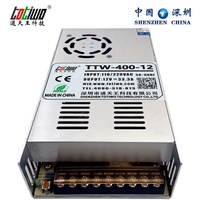 Alimentation électrique à découpage 400W, Driver LED Convertisseur de moteur AC vers DC Transformateur 5V 12V 15V 24V 36V48V 400W Alimentation industrielle