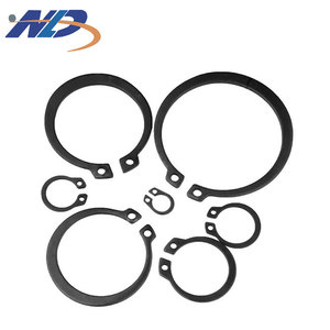 NLD alta calidad DIN471 DIN472 negro óxido negro fosfatado <span class=keywords><strong>E</strong></span> <span class=keywords><strong>Clip</strong></span> anillo de retención para orificios para ejes - Product Image 2