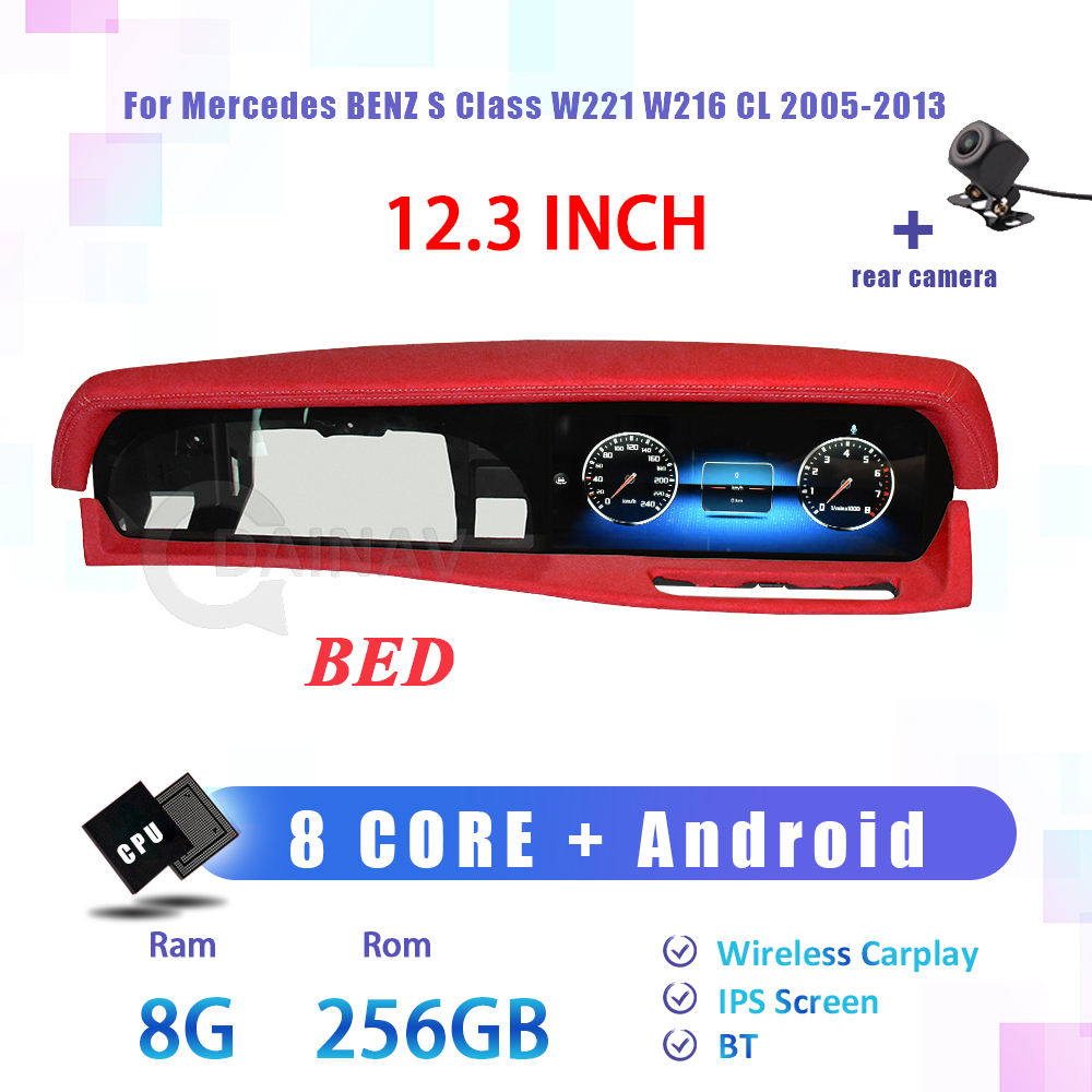 12,3 pulgadas 256GB ROJO