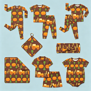 <span class=keywords><strong>Pijama</strong></span> de Bambú Transpirable Personalizado Americano de 240 g/m² Elástico para Bebé Recién <span class=keywords><strong>Nacido</strong></span>, Ropa de Dormir de <span class=keywords><strong>Navidad</strong></span> - Product Image 3