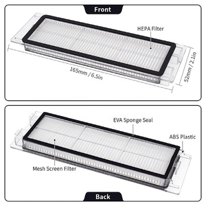 Compatible avec les robots aspirateurs S6 MaxV, S6, S6 Pure, S5, S5 E4, E20, E25, E35 - Lot de 8 - Compatible avec S6 MaxV, S6, S6 Pure, S5, S5 M - Product Image 3