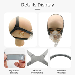Correa <span class=keywords><strong>de</strong></span> Repuesto para Máscara <span class=keywords><strong>CPAP</strong></span> Mirage FX, Correa Elástica <span class=keywords><strong>de</strong></span> Tela para Máquina <span class=keywords><strong>de</strong></span> Respiración - Product Image 2