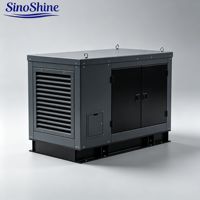 Générateur diesel à onduleur SinoShine 20 kW portable, silencieux, faible bruit, onde sinusoïdale pure, pour la maison, le camping, l'extérieur, ATS