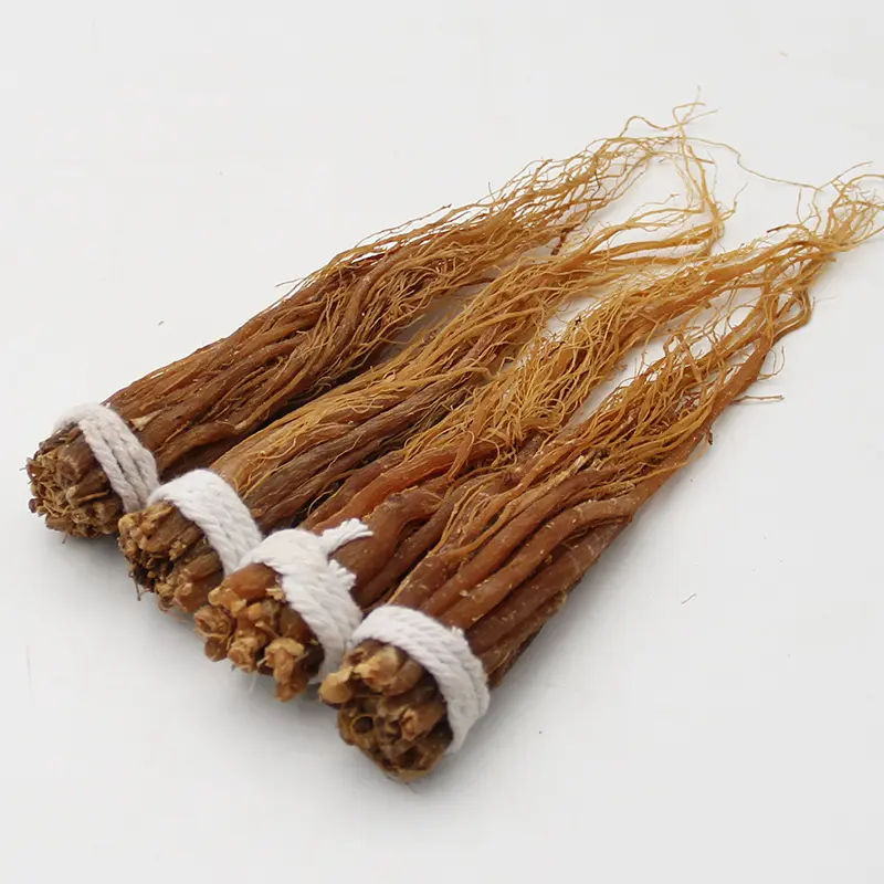 Chinesischer roter Ginseng Hochwertiger roter Ginseng Wurzel Rohstoffe Roter Ginseng